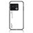 Coque Rebord Contour Silicone et Vitre Miroir Housse Etui Degrade Arc en Ciel LS1 pour OnePlus 10 Pro 5G Blanc