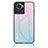 Coque Rebord Contour Silicone et Vitre Miroir Housse Etui Degrade Arc en Ciel LS1 pour OnePlus 10R 5G Petit