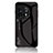 Coque Rebord Contour Silicone et Vitre Miroir Housse Etui Degrade Arc en Ciel LS1 pour OnePlus 11 5G Noir