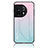 Coque Rebord Contour Silicone et Vitre Miroir Housse Etui Degrade Arc en Ciel LS1 pour OnePlus 11 5G Petit