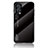 Coque Rebord Contour Silicone et Vitre Miroir Housse Etui Degrade Arc en Ciel LS1 pour OnePlus Nord 2 5G Noir