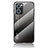 Coque Rebord Contour Silicone et Vitre Miroir Housse Etui Degrade Arc en Ciel LS1 pour OnePlus Nord CE 2 5G Gris Fonce