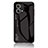 Coque Rebord Contour Silicone et Vitre Miroir Housse Etui Degrade Arc en Ciel LS1 pour Oppo F21s Pro 4G Noir