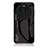 Coque Rebord Contour Silicone et Vitre Miroir Housse Etui Degrade Arc en Ciel LS1 pour Oppo Find X6 5G Noir