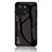 Coque Rebord Contour Silicone et Vitre Miroir Housse Etui Degrade Arc en Ciel LS1 pour Realme 11 4G Noir