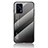 Coque Rebord Contour Silicone et Vitre Miroir Housse Etui Degrade Arc en Ciel LS1 pour Realme GT Neo 5G Gris Fonce