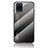 Coque Rebord Contour Silicone et Vitre Miroir Housse Etui Degrade Arc en Ciel LS1 pour Realme V11 5G Gris Fonce