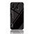 Coque Rebord Contour Silicone et Vitre Miroir Housse Etui Degrade Arc en Ciel LS1 pour Samsung Galaxy A40s Noir