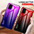 Coque Rebord Contour Silicone et Vitre Miroir Housse Etui Degrade Arc en Ciel LS1 pour Samsung Galaxy A71 4G A715 Petit