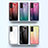Coque Rebord Contour Silicone et Vitre Miroir Housse Etui Degrade Arc en Ciel LS1 pour Samsung Galaxy F13 4G Petit