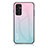 Coque Rebord Contour Silicone et Vitre Miroir Housse Etui Degrade Arc en Ciel LS1 pour Samsung Galaxy F13 4G Petit