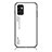 Coque Rebord Contour Silicone et Vitre Miroir Housse Etui Degrade Arc en Ciel LS1 pour Samsung Galaxy F23 5G Blanc