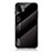Coque Rebord Contour Silicone et Vitre Miroir Housse Etui Degrade Arc en Ciel LS1 pour Samsung Galaxy F42 5G Noir