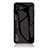 Coque Rebord Contour Silicone et Vitre Miroir Housse Etui Degrade Arc en Ciel LS1 pour Samsung Galaxy M04 Noir