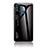 Coque Rebord Contour Silicone et Vitre Miroir Housse Etui Degrade Arc en Ciel LS1 pour Samsung Galaxy M30s Noir