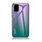 Coque Rebord Contour Silicone et Vitre Miroir Housse Etui Degrade Arc en Ciel LS1 pour Samsung Galaxy M40S Mixte