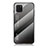 Coque Rebord Contour Silicone et Vitre Miroir Housse Etui Degrade Arc en Ciel LS1 pour Samsung Galaxy M60s Gris Fonce