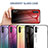 Coque Rebord Contour Silicone et Vitre Miroir Housse Etui Degrade Arc en Ciel LS1 pour Samsung Galaxy Note 10 5G Petit