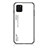 Coque Rebord Contour Silicone et Vitre Miroir Housse Etui Degrade Arc en Ciel LS1 pour Samsung Galaxy Note 10 Lite Blanc