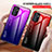 Coque Rebord Contour Silicone et Vitre Miroir Housse Etui Degrade Arc en Ciel LS1 pour Samsung Galaxy Quantum2 5G Petit