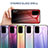 Coque Rebord Contour Silicone et Vitre Miroir Housse Etui Degrade Arc en Ciel LS1 pour Samsung Galaxy S20 Plus 5G Petit