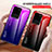 Coque Rebord Contour Silicone et Vitre Miroir Housse Etui Degrade Arc en Ciel LS1 pour Samsung Galaxy S20 Ultra 5G Petit