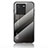 Coque Rebord Contour Silicone et Vitre Miroir Housse Etui Degrade Arc en Ciel LS1 pour Vivo iQOO Neo6 SE 5G Gris Fonce