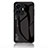 Coque Rebord Contour Silicone et Vitre Miroir Housse Etui Degrade Arc en Ciel LS1 pour Vivo iQOO Z6 Lite 5G Noir