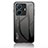 Coque Rebord Contour Silicone et Vitre Miroir Housse Etui Degrade Arc en Ciel LS1 pour Vivo iQOO Z6 Pro 5G Gris Fonce