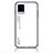 Coque Rebord Contour Silicone et Vitre Miroir Housse Etui Degrade Arc en Ciel LS1 pour Vivo V20 (2021) Blanc