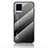 Coque Rebord Contour Silicone et Vitre Miroir Housse Etui Degrade Arc en Ciel LS1 pour Vivo V20 (2021) Gris Fonce