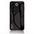 Coque Rebord Contour Silicone et Vitre Miroir Housse Etui Degrade Arc en Ciel LS1 pour Vivo V27 5G Noir