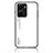 Coque Rebord Contour Silicone et Vitre Miroir Housse Etui Degrade Arc en Ciel LS1 pour Vivo Y16 Blanc