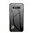 Coque Rebord Contour Silicone et Vitre Miroir Housse Etui Degrade Arc en Ciel LS1 pour Xiaomi Black Shark 4S 5G Gris Fonce