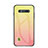 Coque Rebord Contour Silicone et Vitre Miroir Housse Etui Degrade Arc en Ciel LS1 pour Xiaomi Black Shark 4S Pro 5G Jaune