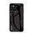 Coque Rebord Contour Silicone et Vitre Miroir Housse Etui Degrade Arc en Ciel LS1 pour Xiaomi Mi 12 Lite NE 5G Noir