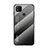 Coque Rebord Contour Silicone et Vitre Miroir Housse Etui Degrade Arc en Ciel LS1 pour Xiaomi POCO C31 Gris Fonce