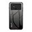 Coque Rebord Contour Silicone et Vitre Miroir Housse Etui Degrade Arc en Ciel LS1 pour Xiaomi Poco C40 Gris Fonce