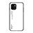 Coque Rebord Contour Silicone et Vitre Miroir Housse Etui Degrade Arc en Ciel LS1 pour Xiaomi Poco C50 Blanc