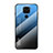 Coque Rebord Contour Silicone et Vitre Miroir Housse Etui Degrade Arc en Ciel LS1 pour Xiaomi Redmi 10X 4G Petit