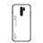 Coque Rebord Contour Silicone et Vitre Miroir Housse Etui Degrade Arc en Ciel LS1 pour Xiaomi Redmi 9 Prime India Blanc