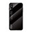 Coque Rebord Contour Silicone et Vitre Miroir Housse Etui Degrade Arc en Ciel LS1 pour Xiaomi Redmi 9i Noir