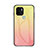 Coque Rebord Contour Silicone et Vitre Miroir Housse Etui Degrade Arc en Ciel LS1 pour Xiaomi Redmi A1 Plus Jaune