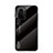 Coque Rebord Contour Silicone et Vitre Miroir Housse Etui Degrade Arc en Ciel LS1 pour Xiaomi Redmi K40 Pro 5G Noir