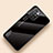 Coque Rebord Contour Silicone et Vitre Miroir Housse Etui Degrade Arc en Ciel LS1 pour Xiaomi Redmi Note 11 4G (2021) Noir