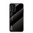 Coque Rebord Contour Silicone et Vitre Miroir Housse Etui Degrade Arc en Ciel LS1 pour Xiaomi Redmi Note 11 Pro+ Plus 5G Noir