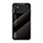 Coque Rebord Contour Silicone et Vitre Miroir Housse Etui Degrade Arc en Ciel LS1 pour Xiaomi Redmi Note 11E Pro 5G Noir