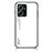 Coque Rebord Contour Silicone et Vitre Miroir Housse Etui Degrade Arc en Ciel LS1 pour Xiaomi Redmi Note 12 4G Blanc