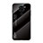 Coque Rebord Contour Silicone et Vitre Miroir Housse Etui Degrade Arc en Ciel LS1 pour Xiaomi Redmi Note 9 Noir