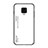 Coque Rebord Contour Silicone et Vitre Miroir Housse Etui Degrade Arc en Ciel LS1 pour Xiaomi Redmi Note 9 Pro Max Blanc